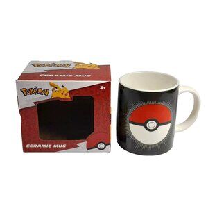 Pokemon Poke Ball Coffee Mug NEW Anime Ceramic Cup Nintendo Gift "Catch Em All!"